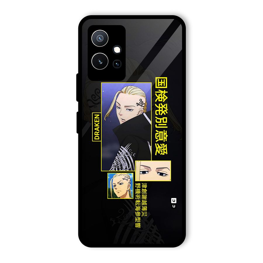 Draken Manji Gang Glass Back Case for Vivo Y75 5G