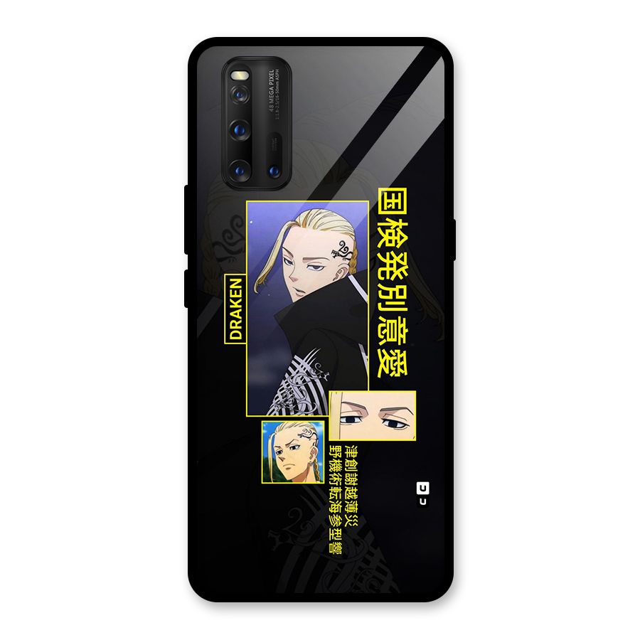 Draken Manji Gang Glass Back Case for Vivo iQOO 3
