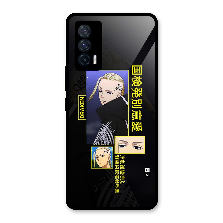 Draken Manji Gang Glass Back Case for Vivo iQOO 7 5G