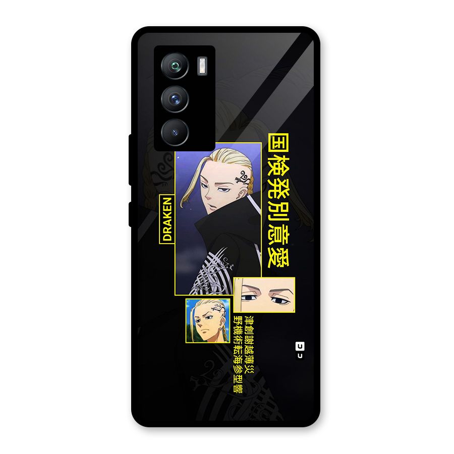 Draken Manji Gang Glass Back Case for Vivo iQOO 9 SE
