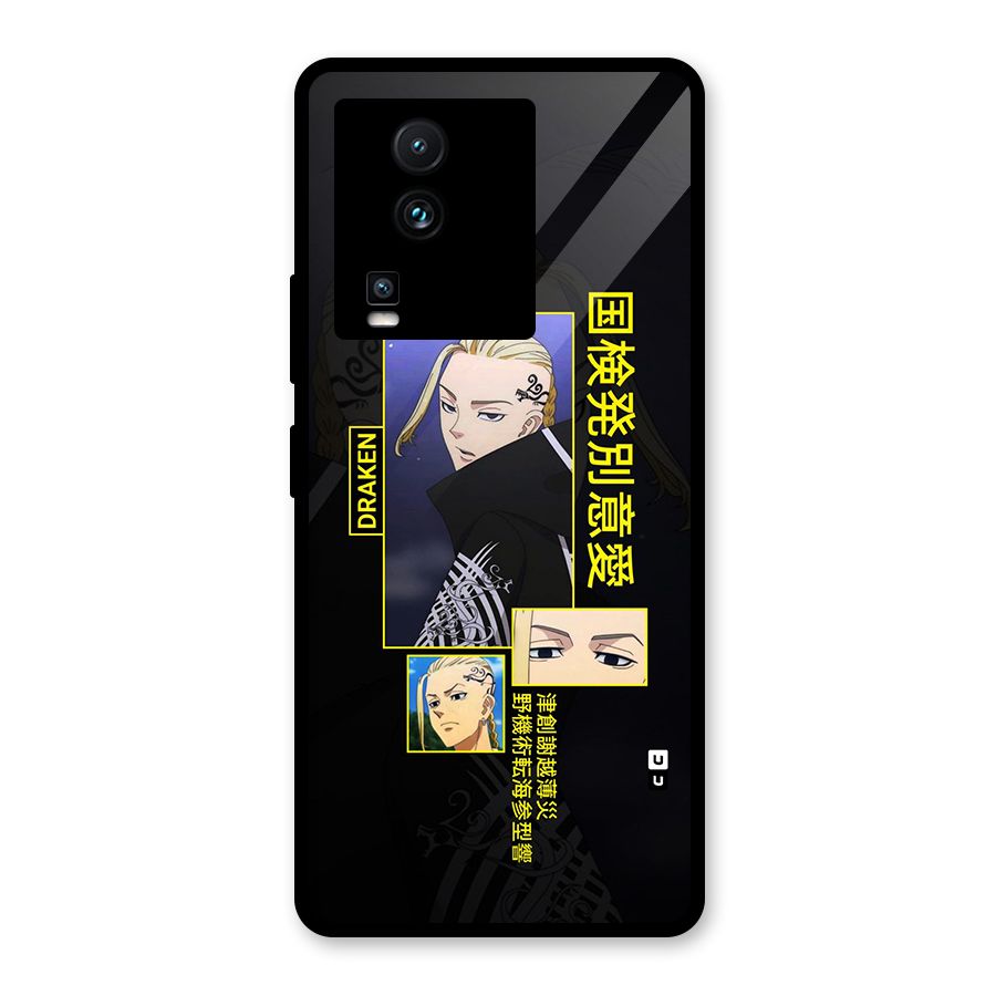 Draken Manji Gang Glass Back Case for Vivo iQOO Neo 7 Pro