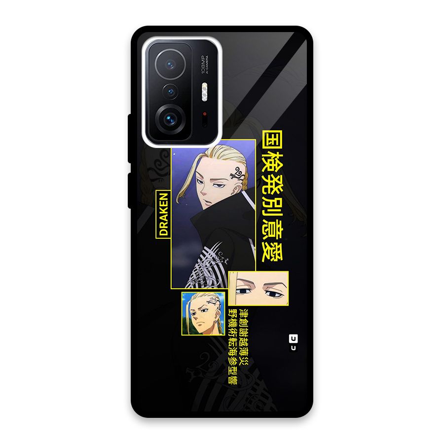 Draken Manji Gang Glass Back Case for Xiaomi 11T Pro