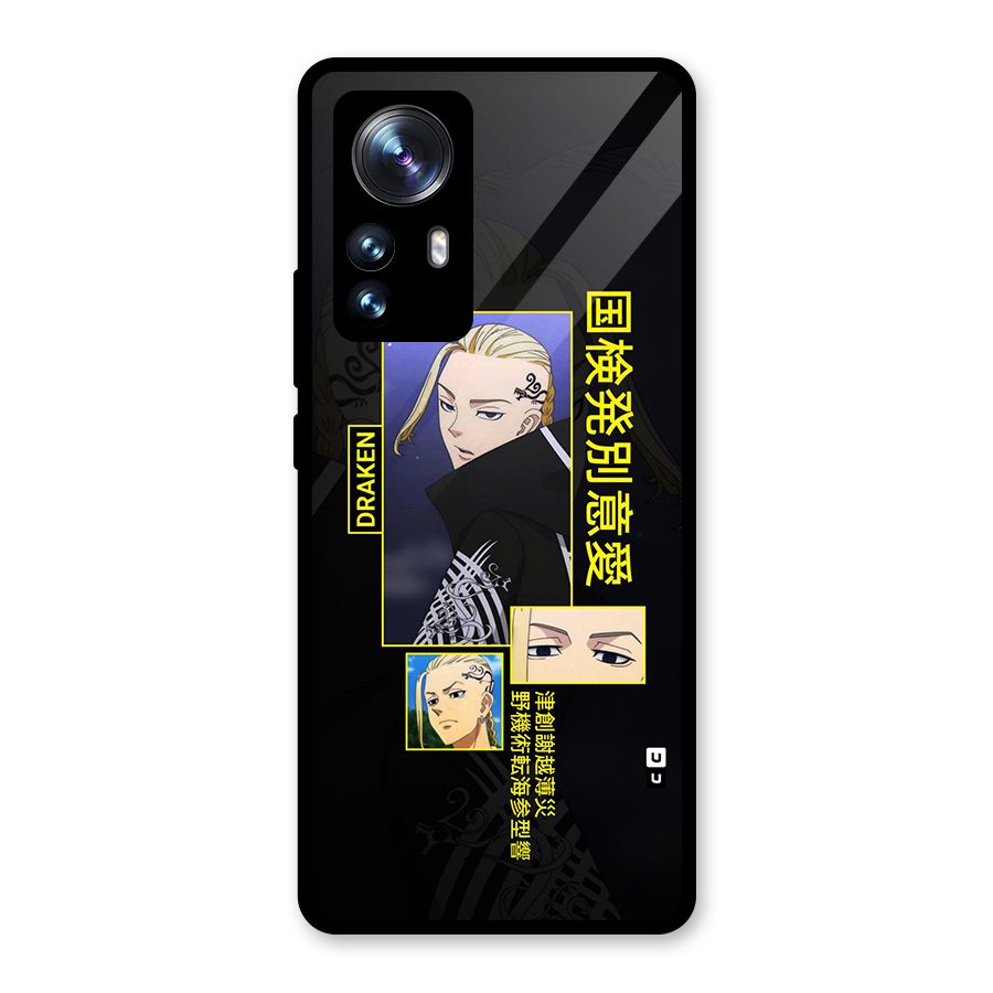 Draken Manji Gang Glass Back Case for Xiaomi 12 Pro