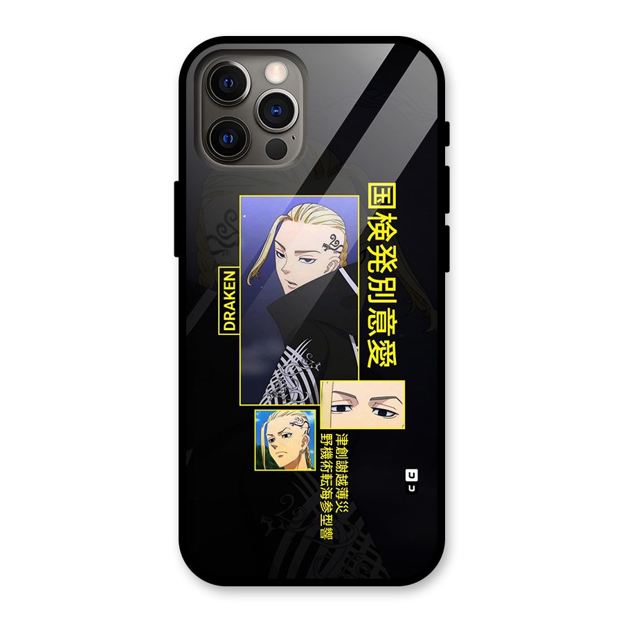 Draken Manji Gang Glass Back Case for iPhone 12 Pro
