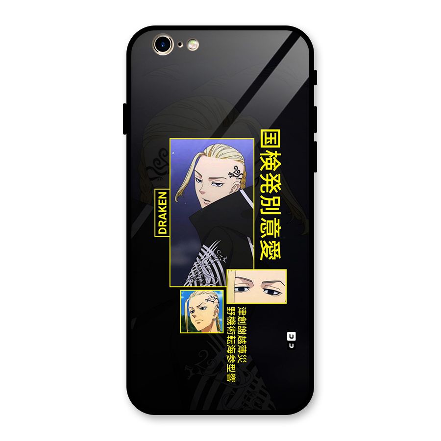 Draken Manji Gang Glass Back Case for iPhone 6 6S