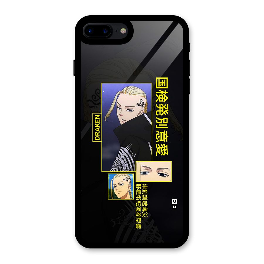 Draken Manji Gang Glass Back Case for iPhone 8 Plus