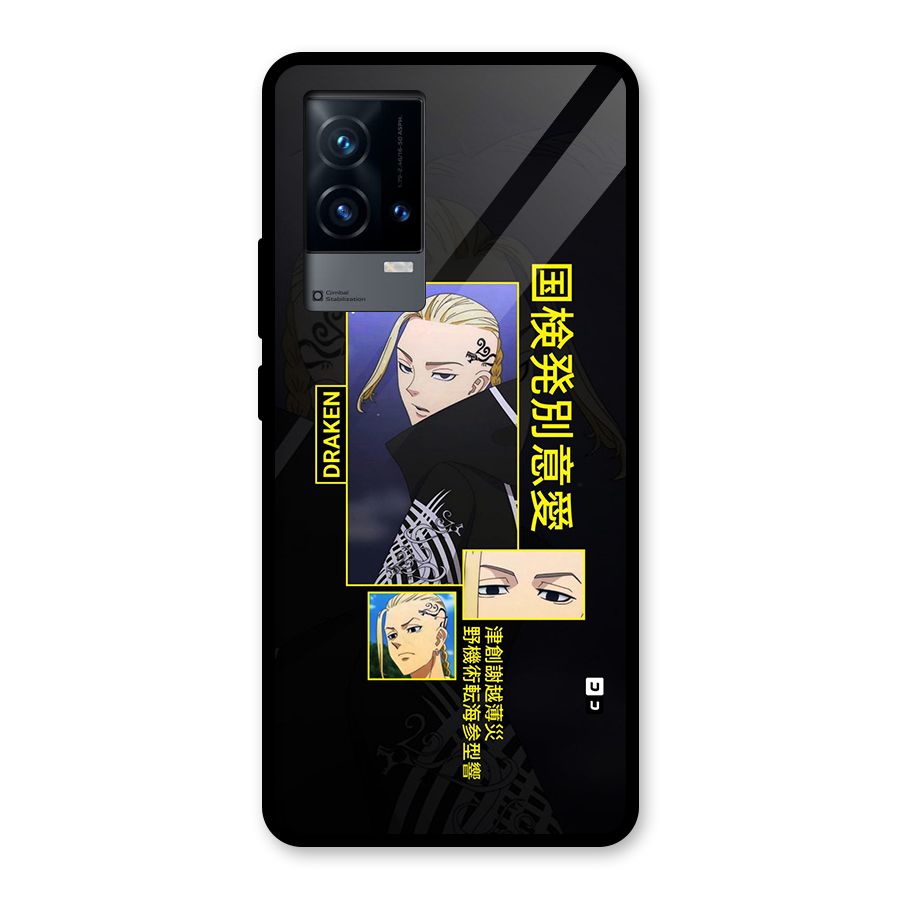 Draken Manji Gang Glass Back Case for iQOO 9 5G