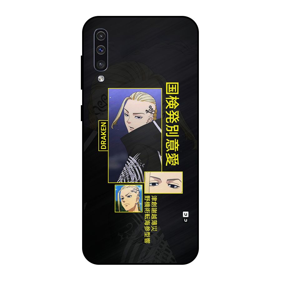Draken Manji Gang Metal Back Case for Galaxy A50