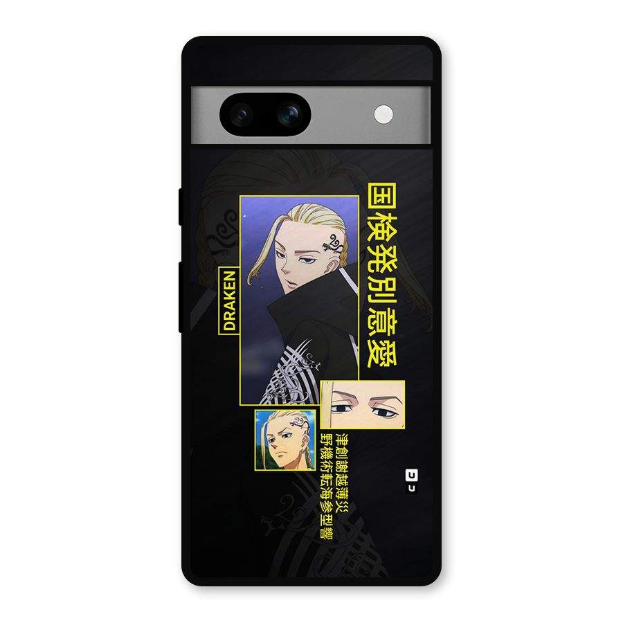 Draken Manji Gang Metal Back Case for Google Pixel 7a