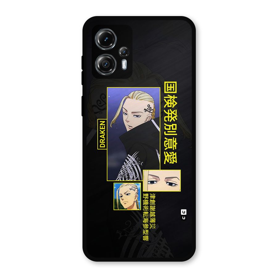 Draken Manji Gang Metal Back Case for Moto G13