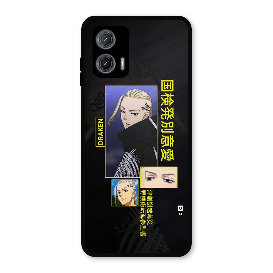 Draken Manji Gang Metal Back Case for Moto G73