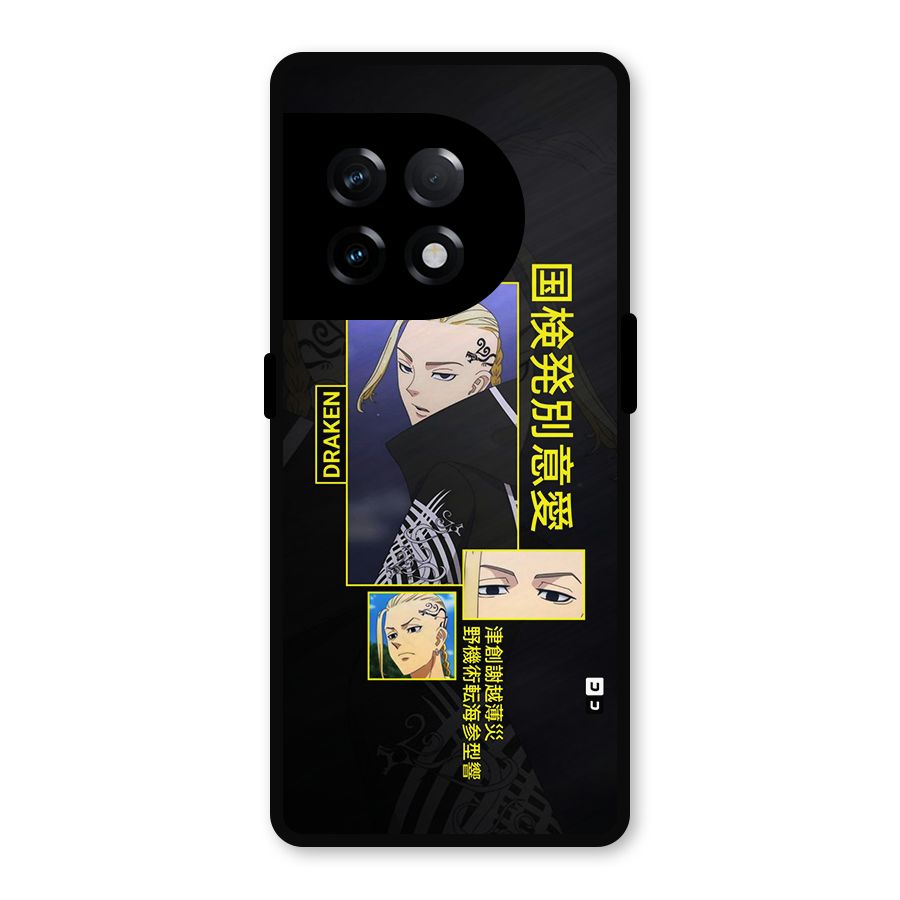 Draken Manji Gang Metal Back Case for OnePlus 11R