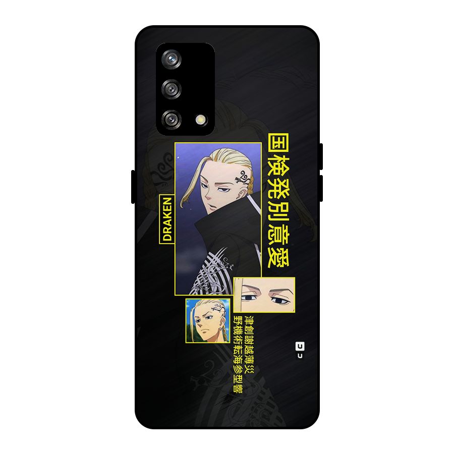 Draken Manji Gang Metal Back Case for Oppo F19s