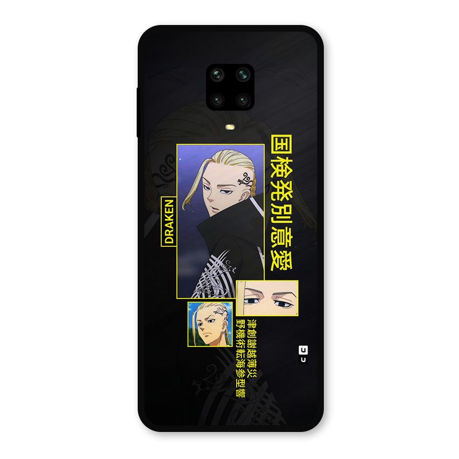 Draken Manji Gang Metal Back Case for Poco M2