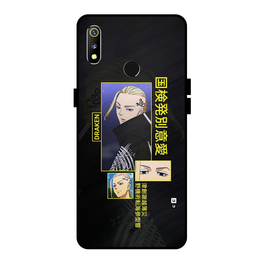 Draken Manji Gang Metal Back Case for Realme 3i