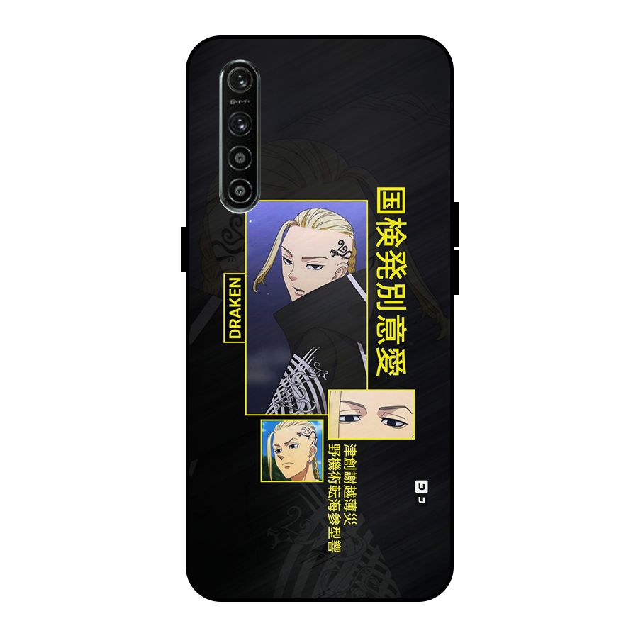 Draken Manji Gang Metal Back Case for Realme XT