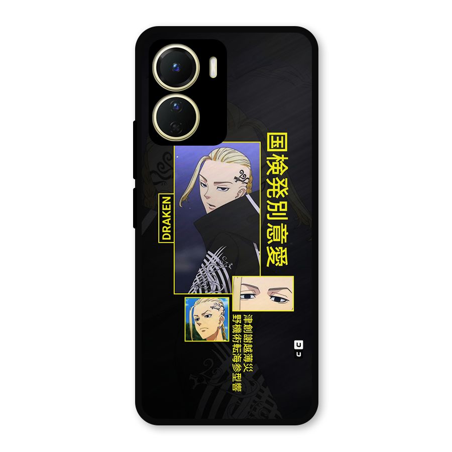Draken Manji Gang Metal Back Case for Vivo T2x