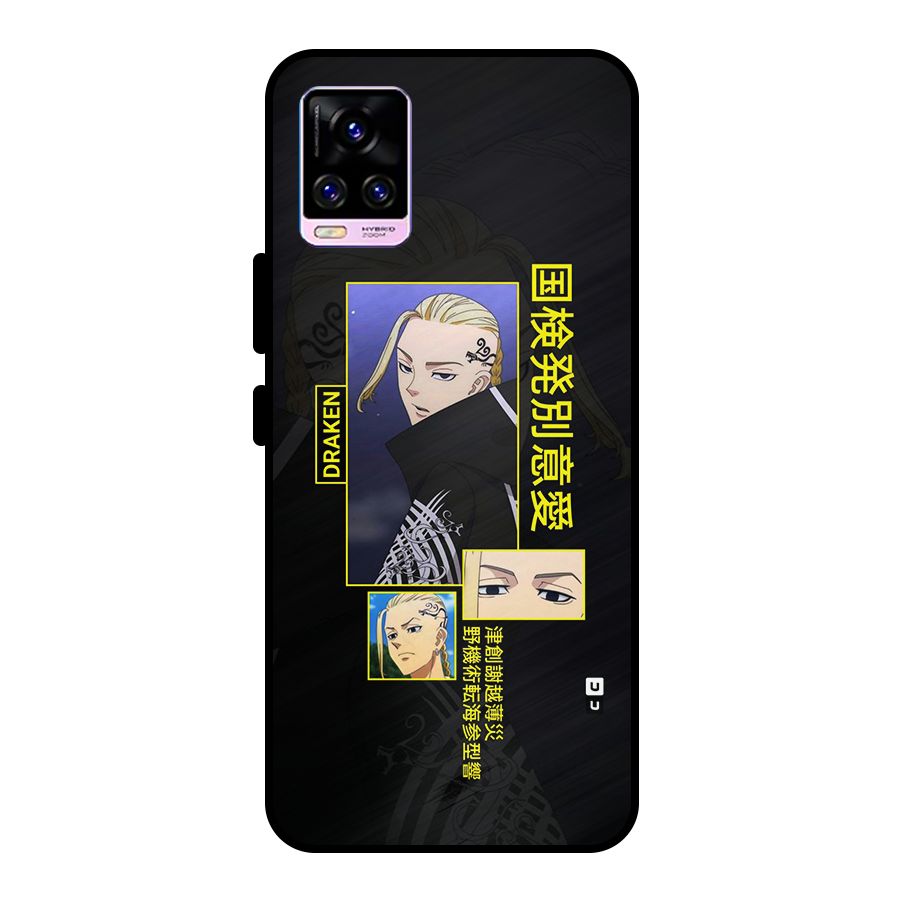 Draken Manji Gang Metal Back Case for Vivo V20 Pro