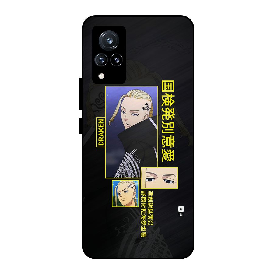 Draken Manji Gang Metal Back Case for Vivo V21 5G
