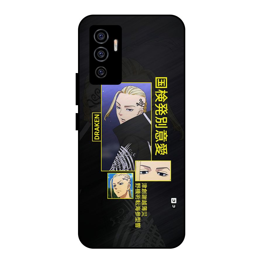 Draken Manji Gang Metal Back Case for Vivo V23e