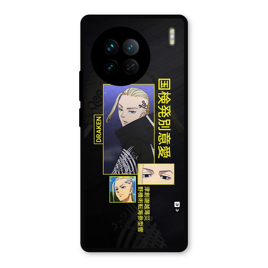 Draken Manji Gang Metal Back Case for Vivo X90