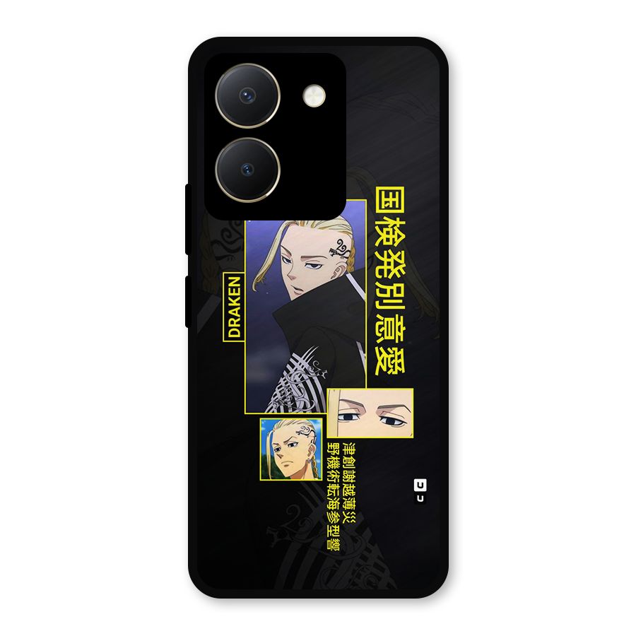 Draken Manji Gang Metal Back Case for Vivo Y36