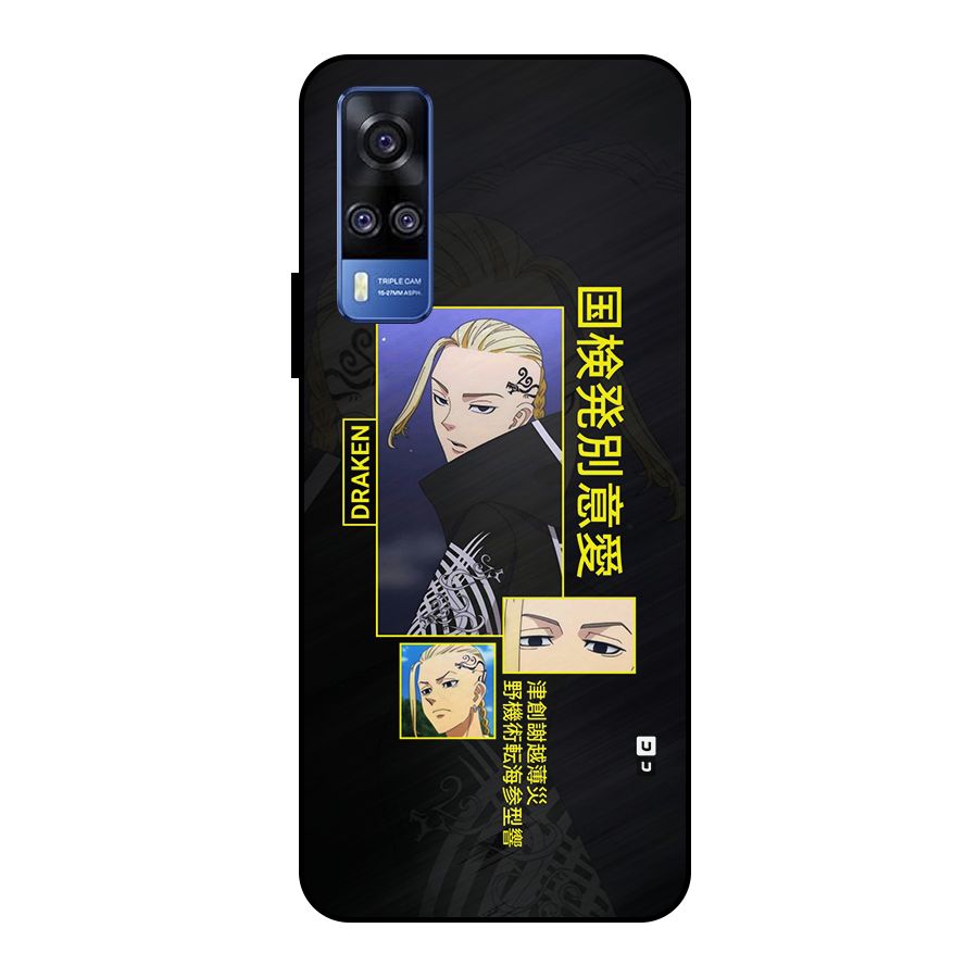 Draken Manji Gang Metal Back Case for Vivo Y51