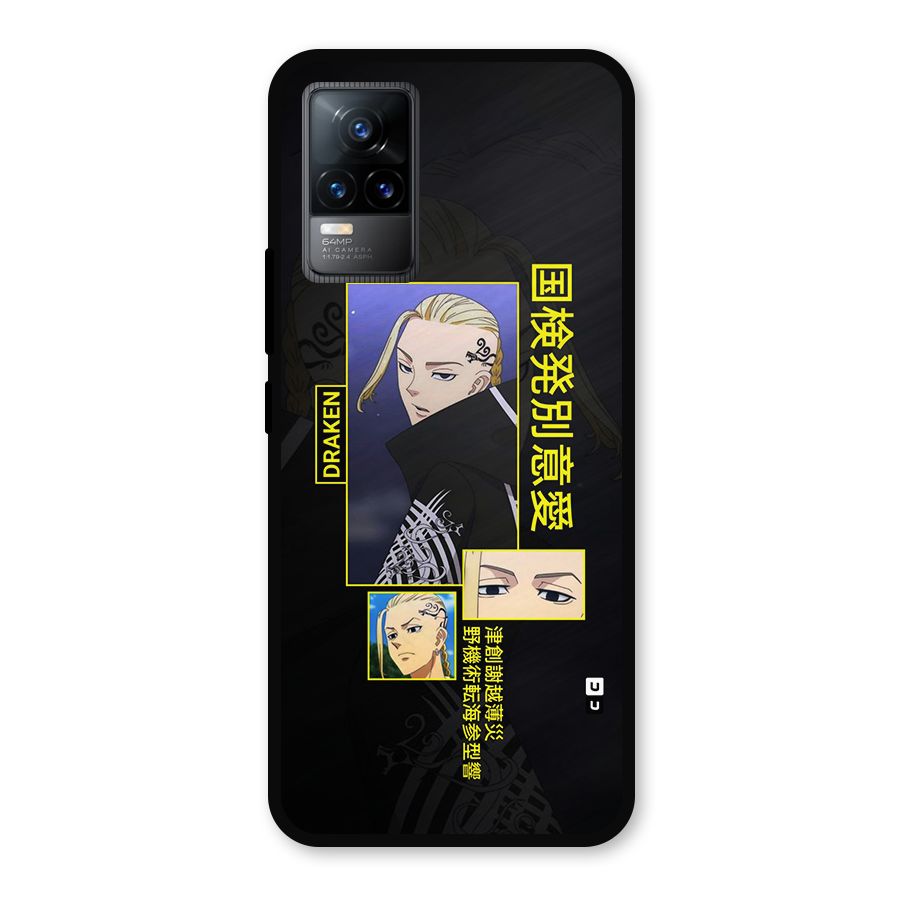 Draken Manji Gang Metal Back Case for Vivo Y73
