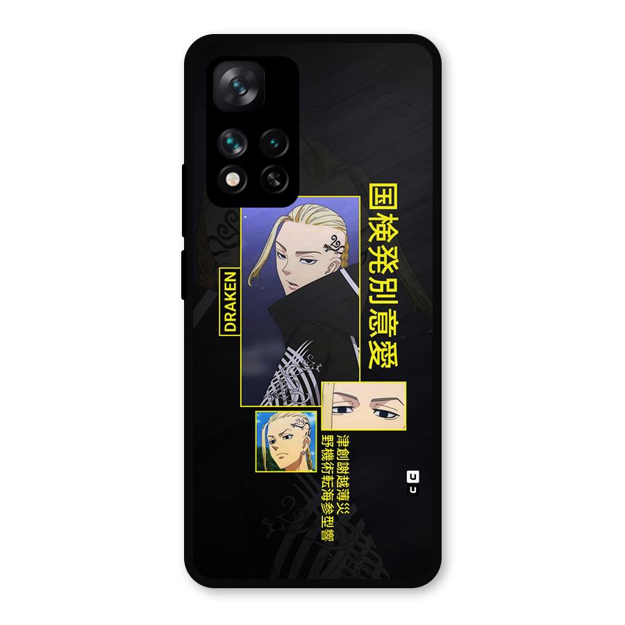 Draken Manji Gang Metal Back Case for Xiaomi 11i Hypercharge 5G