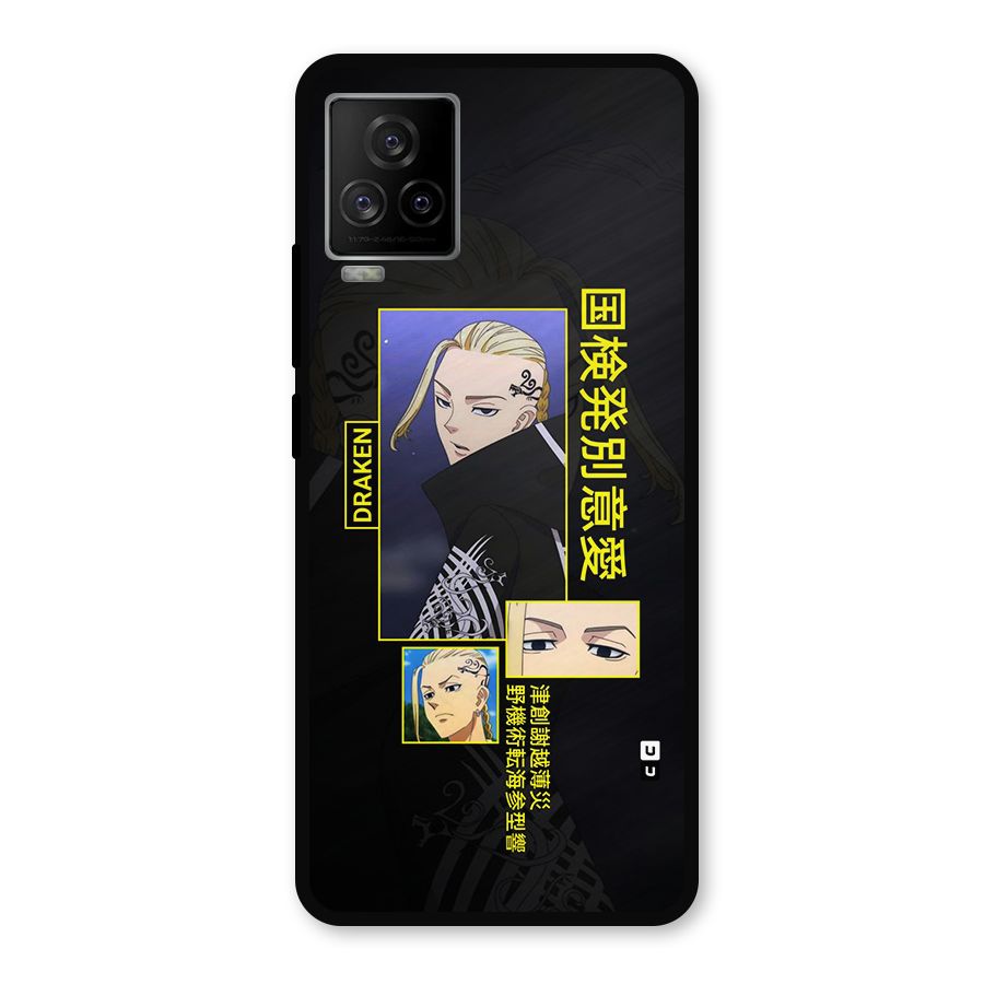 Draken Manji Gang Metal Back Case for iQOO 7 Legend 5G