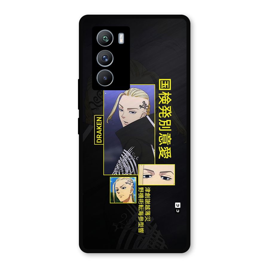 Draken Manji Gang Metal Back Case for iQOO 9 SE
