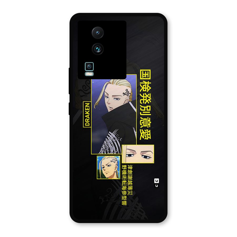 Draken Manji Gang Metal Back Case for iQOO Neo 7