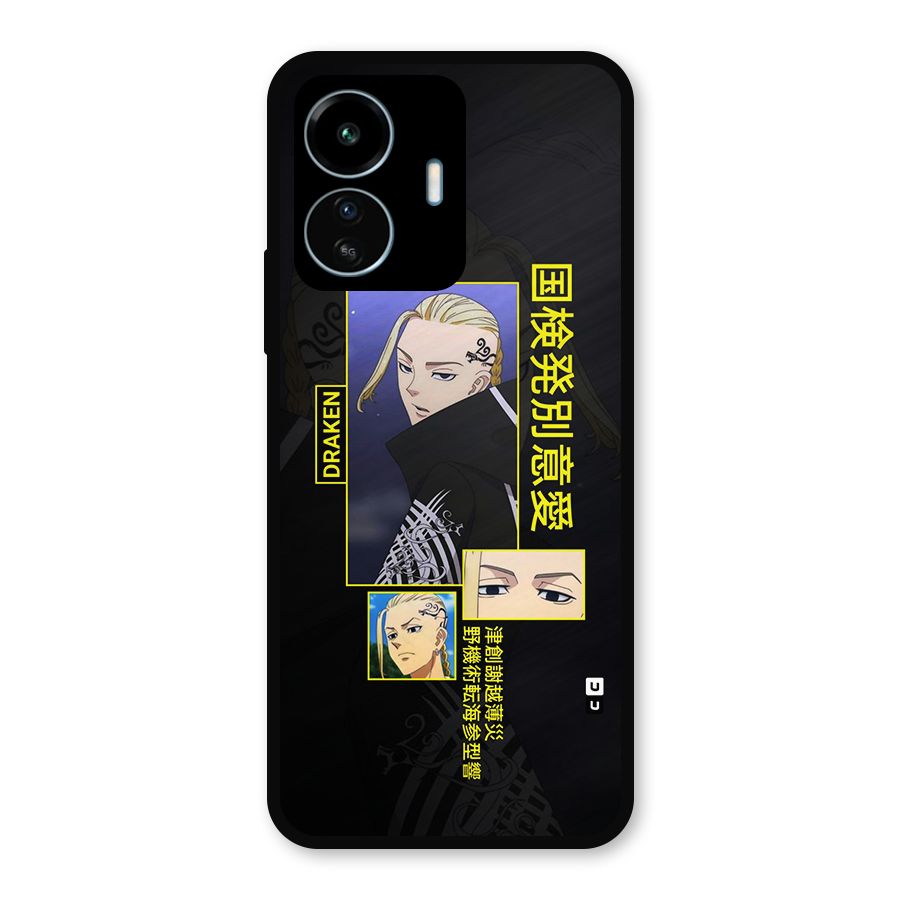 Draken Manji Gang Metal Back Case for vivo iQOO Z6 Lite 5G