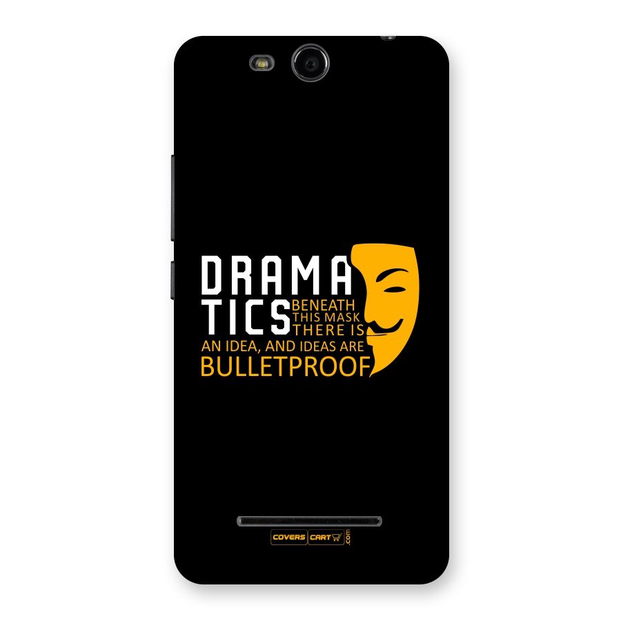 Dramatics Back Case for Micromax Canvas Juice 3 Q392