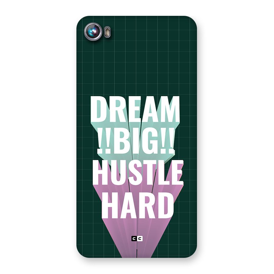 Dream Bigger Back Case for Canvas Fire 4 (A107)