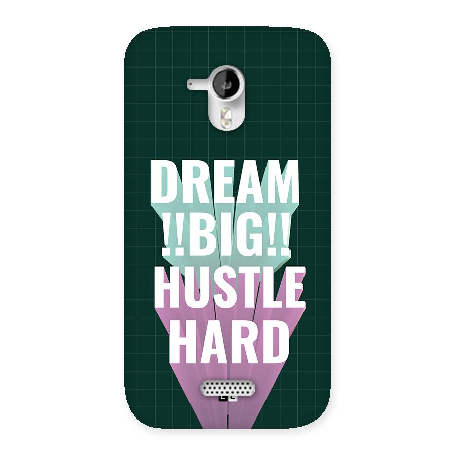 Dream Bigger Back Case for Canvas HD A116