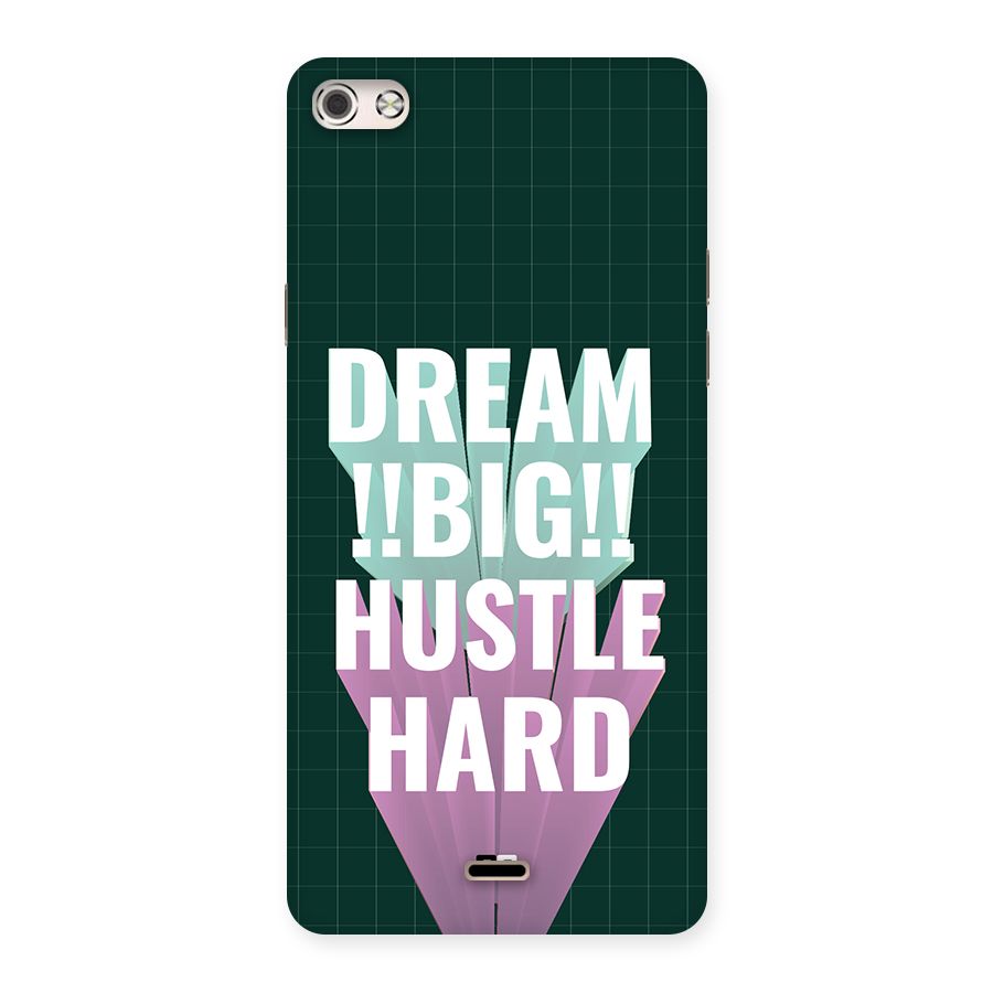 Dream Bigger Back Case for Canvas Silver 5