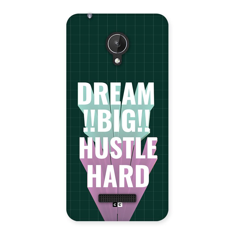 Dream Bigger Back Case for Canvas Spark Q380