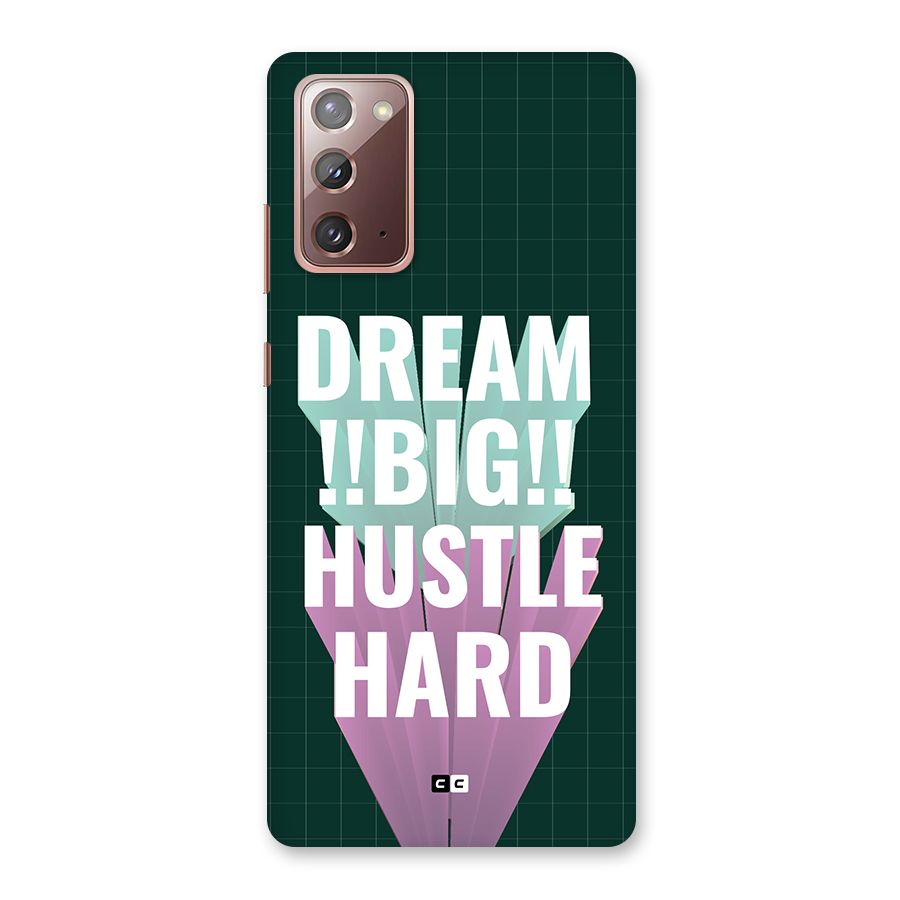 Dream Bigger Back Case for Galaxy Note 20