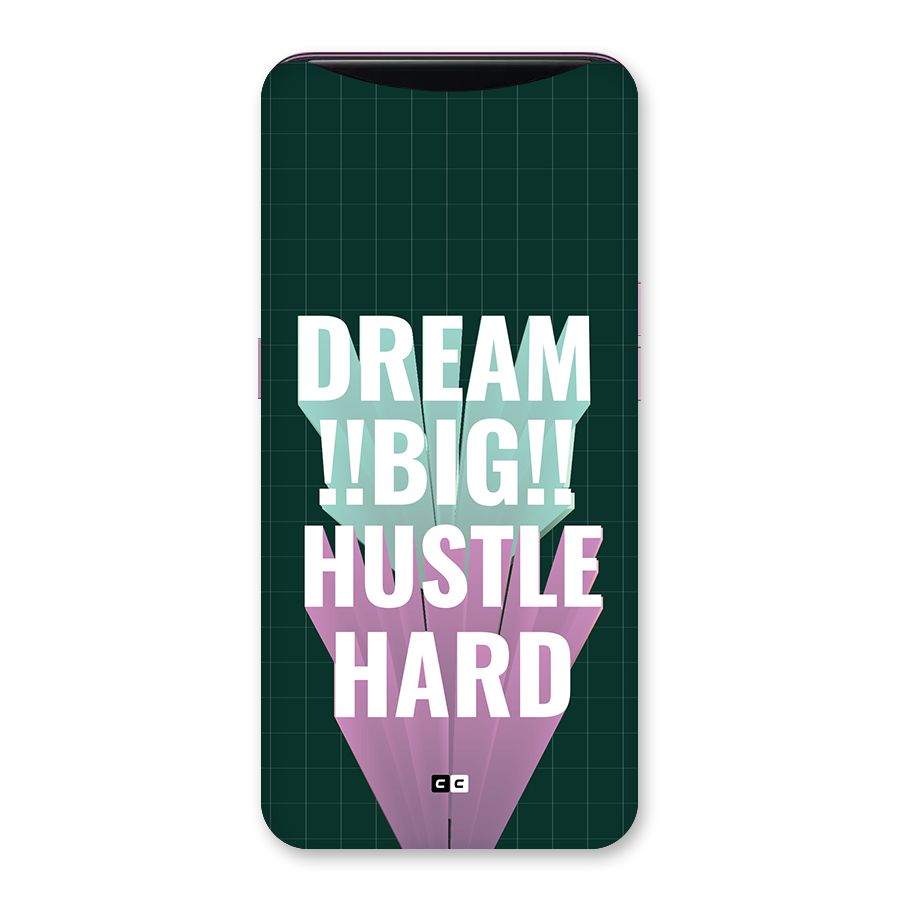 Dream Bigger Back Case for Oppo Find X