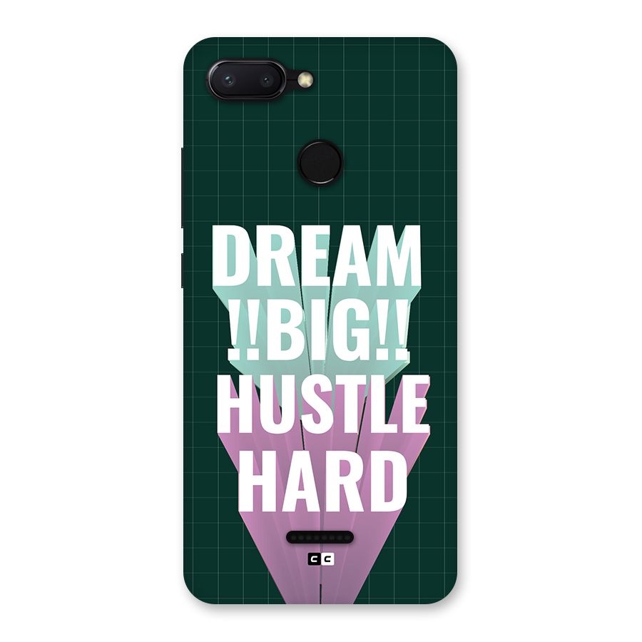 Dream Bigger Back Case for Redmi 6