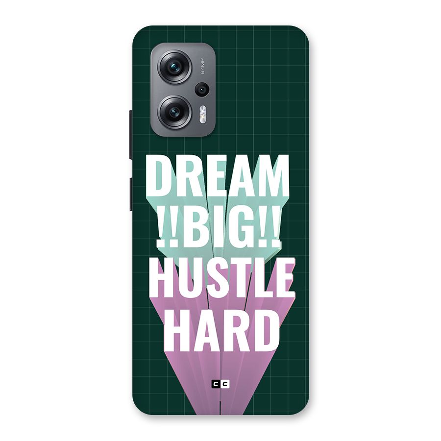 Dream Bigger Back Case for Redmi K50i