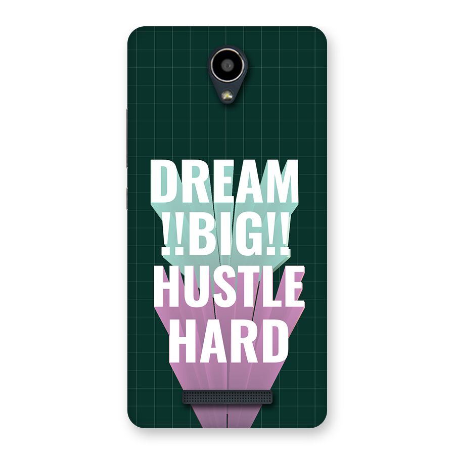 Dream Bigger Back Case for Redmi Note 2