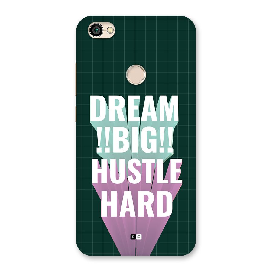 Dream Bigger Back Case for Redmi Y1 2017