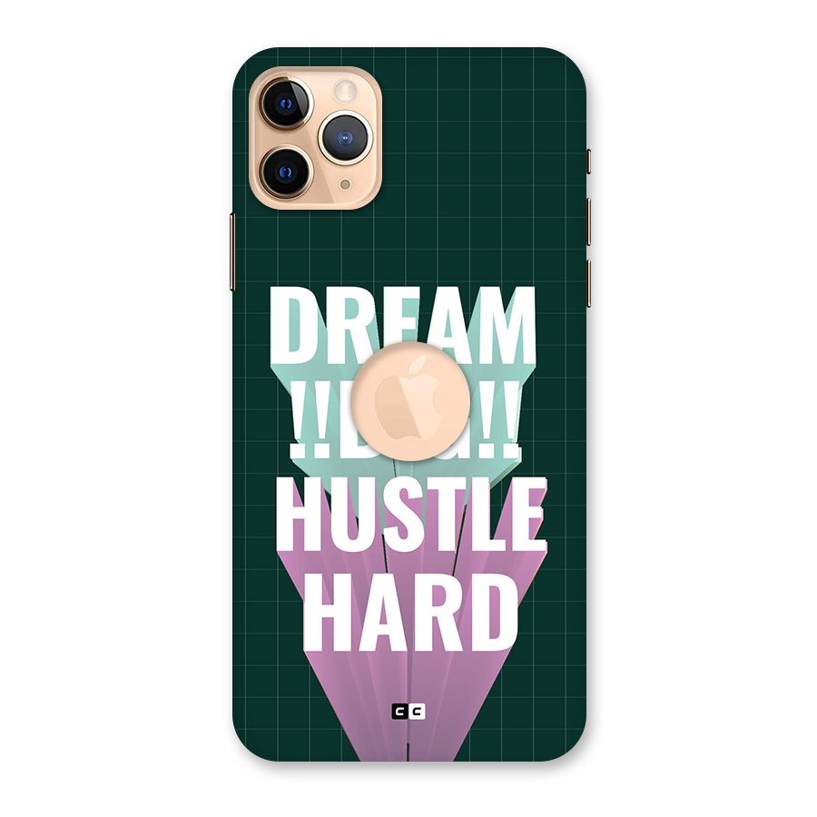 Dream Bigger Back Case for iPhone 11 Pro Max Logo Cut