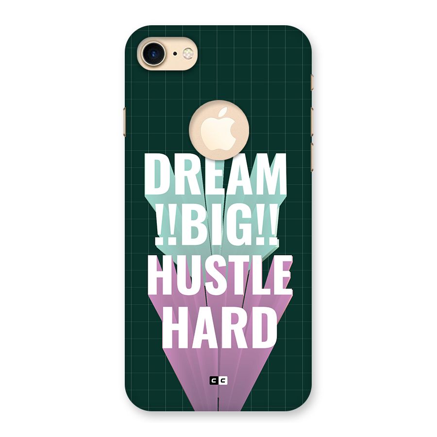 Dream Bigger Back Case for iPhone 7 Logo Cut