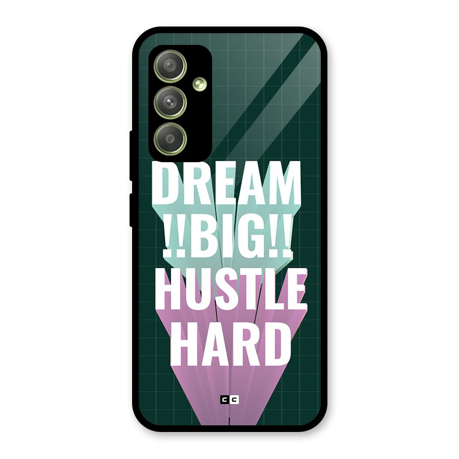 Dream Bigger Glass Back Case for Galaxy A54