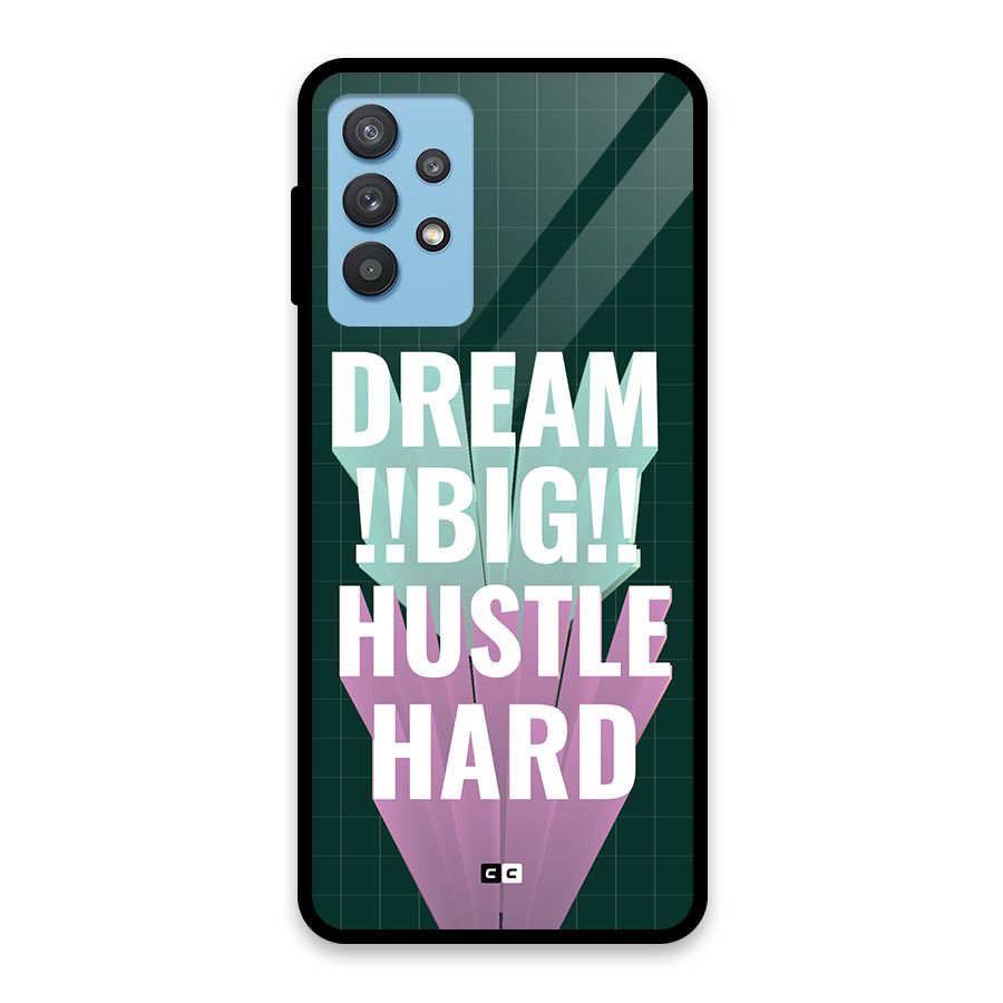 Dream Bigger Glass Back Case for Galaxy M32 5G