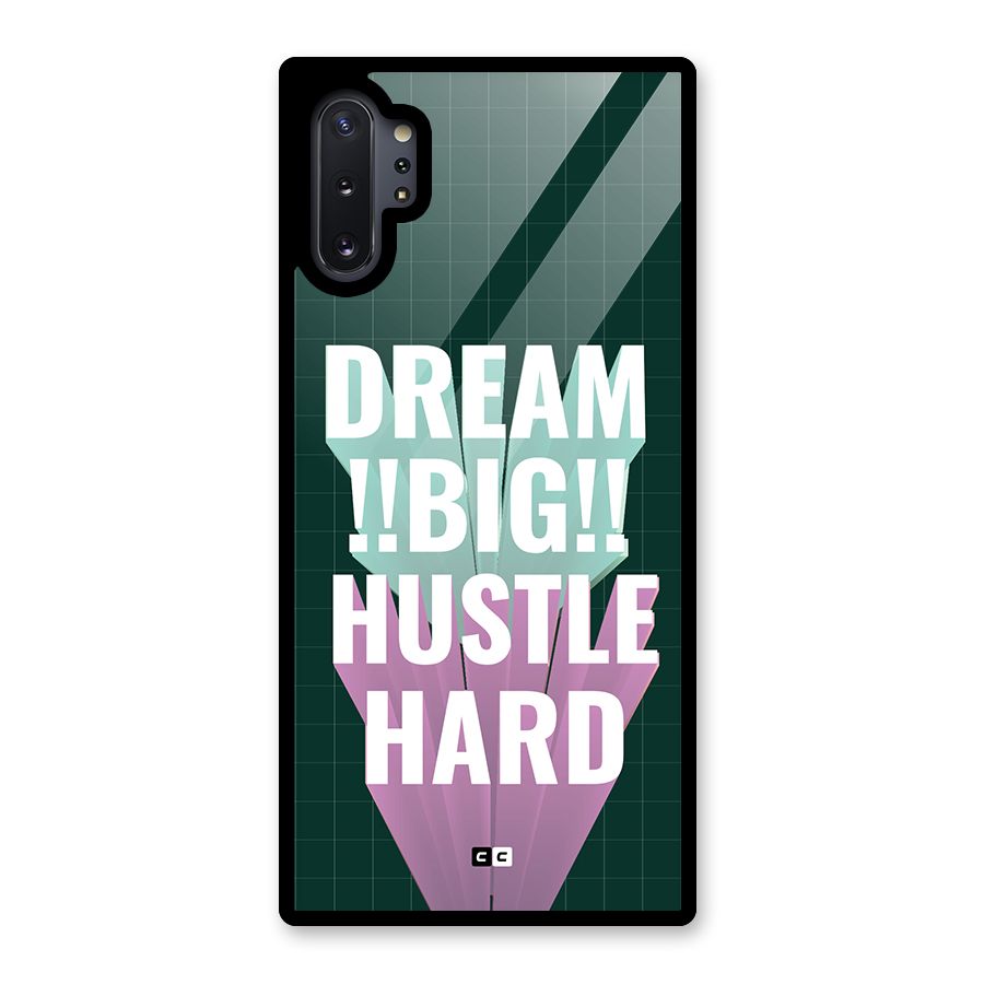 Dream Bigger Glass Back Case for Galaxy Note 10 Plus