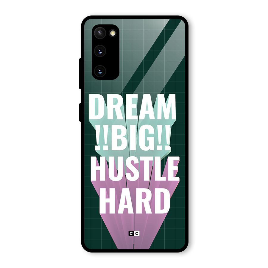 Dream Bigger Glass Back Case for Galaxy S20 FE
